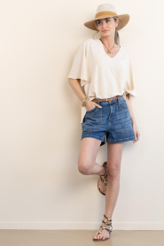 Speezys |  Terry kaftan top Fenne | natural | Picture 3