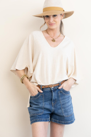 Speezys |  Terry kaftan top Fenne | natural | Picture 6