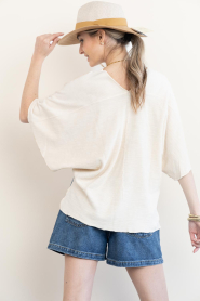 Speezys |  Terry kaftan top Fenne | natural | Picture 8