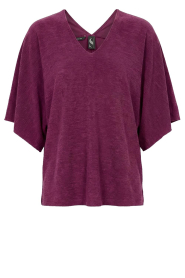 Speezys |  Terry kaftan top Fenne | burgundy