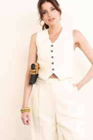 IRO |  Waistcoat Hida | beige | Picture 4