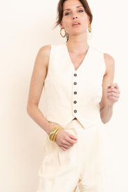 IRO |  Waistcoat Hida | beige | Picture 5