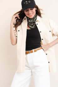 IRO |  Oversized blouse Jilianne | beige | Picture 5