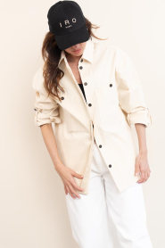 IRO |  Oversized blouse Jilianne | beige | Picture 6