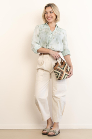IRO |  High waist pants Jadou | beige | Picture 4