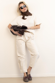 IRO |  High waist pants Jadou | beige | Picture 3