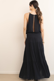 IRO |  Loose fitted maxi dress Island | black | Picture 7