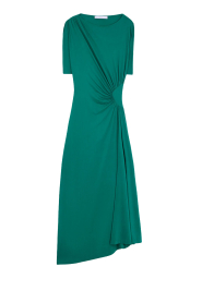 IRO |  Cupro maxi dress Eoane | green | Picture 1