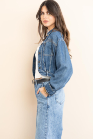 IRO |  Denim cropped jacket Jaky | blue | Picture 7