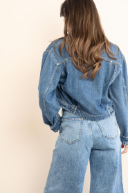 IRO |  Denim cropped jacket Jaky | blue | Picture 8