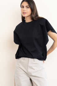 IRO |  Smocked top Amoria | black | Picture 5