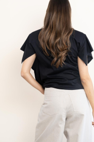 IRO |  Smocked top Amoria | black | Picture 7