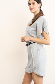 IRO |  Mini dress Aslan | grey | Picture 8