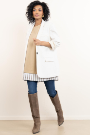 March23 |  Sweater mini dress Secret | beige | Picture 3