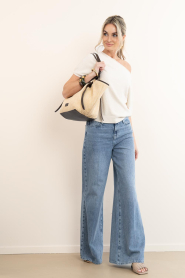 March23 :  Straight leg jeans Mumbai | blue - img2