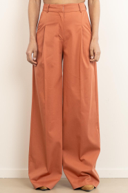 March23 |  Poplin trousers Edith | red | Picture 6