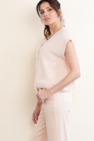 March23 |  Sleeveless angora cardigan Identity | zalm | Picture 6