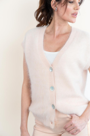 March23 |  Sleeveless angora cardigan Identity | zalm | Picture 8
