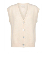 March23 |  Sleeveless angora cardigan Identity | zalm | Picture 1