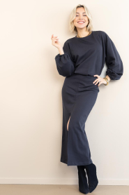 March23 |  Maxi dress Embrace | dark blue | Picture 4