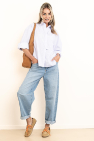 March23 |  Blouse Aura | blue | Picture 3