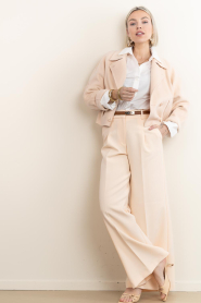 March23 :  Viscose blend wide leg trousers Lux | pink - img4