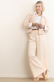 March23 :  Viscose blend wide leg trousers Lux | pink - img5