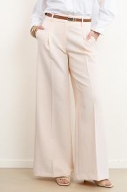 March23 :  Viscose blend wide leg trousers Lux | pink - img6