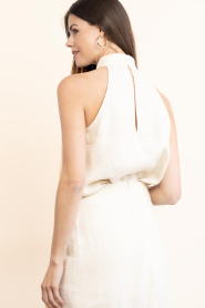 March23 |  Linen halter top Mystique | natural | Picture 9