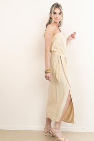 March23 |  Viscose blend maxi-skirt Luminous | natural  | Picture 6