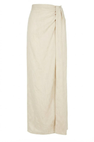 March23 |  Linen skirt Limit | natural