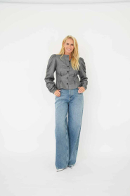 Est'Seven |  Lurex top Kanza | grey | Picture 10