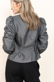 Est'Seven |  Lurex top Kanza | grey | Picture 9