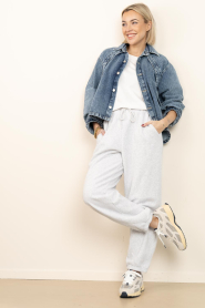 Est'Seven :  Denim jacket/blouse Lyon | blue - img3