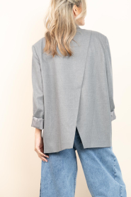 Est'Seven |  Luxe oversized blazer Aisha | grey | Picture 7