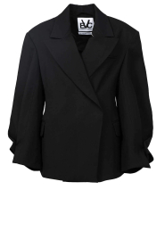 Est'Seven |  Luxury oversized blazer Israe | black | Picture 1