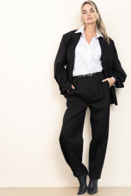 Est'Seven |  Luxury oversized blazer Israe | black | Picture 4