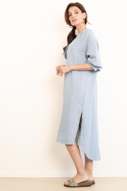 Mr Mood |  Linen dress Mrs Minty | blue | Picture 6
