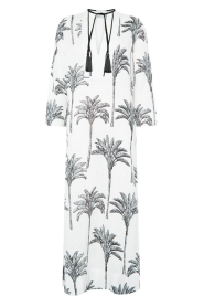 Mr Mood |  Maxi dress with print Mrs Nara | natural | Picture 1