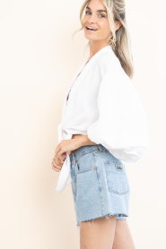 Mr Mood |  Linen tied top Mrs Mabe | natural | Picture 8