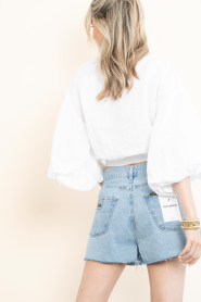 Mr Mood |  Linen tied top Mrs Mabe | natural | Picture 9