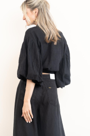 Mr Mood |  Linen tied top Mrs Mabe | black | Picture 8