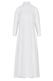 Mr Mood |  Linen maxi dress Mrs Rio | white | Picture 1