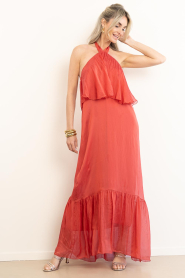 Aaiko |  Maxi dress Albina | red | Picture 5