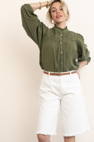 Aaiko |  Bermuda shorts Cody | white | Picture 2