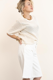 Aaiko |  Bermuda shorts Cody | white | Picture 7