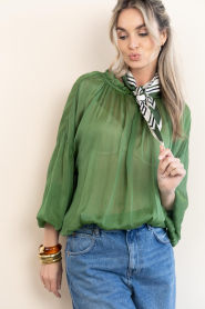 Aaiko |  Top with elastic waistband Cristy | green | Picture 5