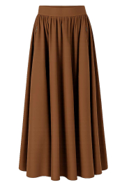 Aaiko |  Midi skirt Rixt | brown | Picture 1