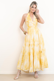 Copenhagen Muse |  Lyocell halter dress Fie | yellow | Picture 2