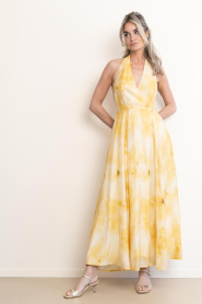 Copenhagen Muse |  Lyocell halter dress Fie | yellow | Picture 5